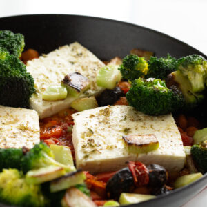 How to make Vegeterian Baked Feta