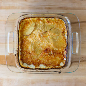 How to make a potato gratin